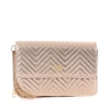 Sac à Bandoulière Doré Femme Stella Green Chevron