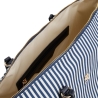 Sac à Cabas Rayure Blanc/Marine Femme Tommy Hilfiger Poppy Summer Tote