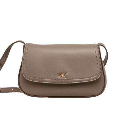 Sac à bandoulière Marron Femme Calvin Klein Jeans Ck Flap