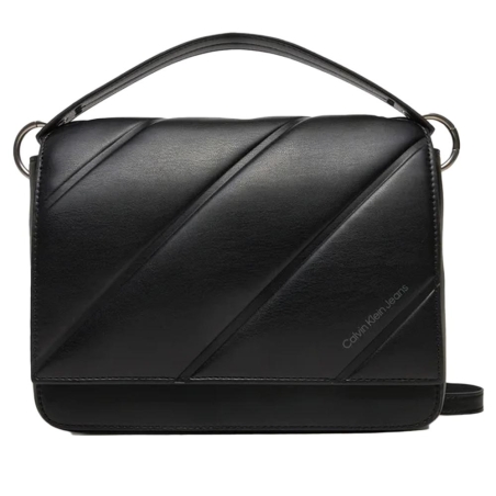 Sac Bandoulière Noir Femme Calvin Klein Jeans Quilted Boxy Flap