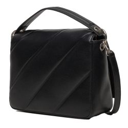 Sac Bandoulière Noir Femme Calvin Klein Jeans Quilted Boxy Flap