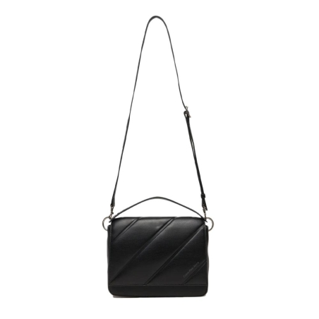 Sac Bandoulière Noir Femme Calvin Klein Jeans Quilted Boxy Flap