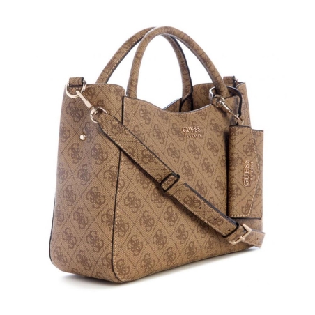 Sac à Main Beige Femme Guess Brenton