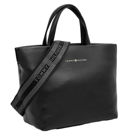 Sac à bandoulière Noir Femme Tommy Hilfiger Logotapes