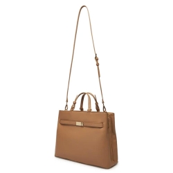 Sac à main Camel Femme Tommy Hilfiger Heritage Satchel