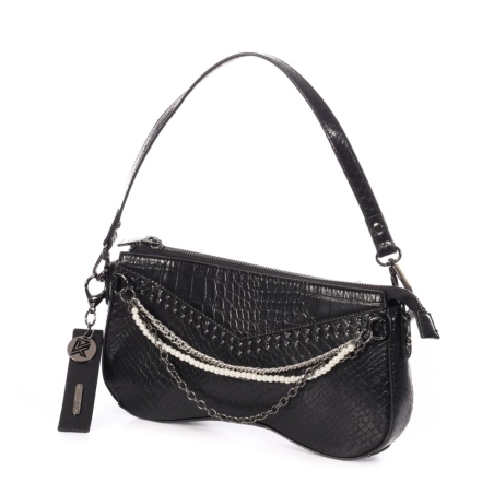 Sac à Bandoulière Noir Femme Kaporal NANDY