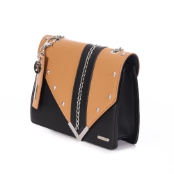 Sac à Bandoulière Marron/Noir Femme Kaporal NOEMA