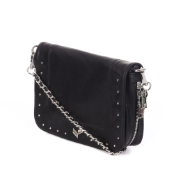 Sac à Bandoulière Noir Femme Kaporal LEONI