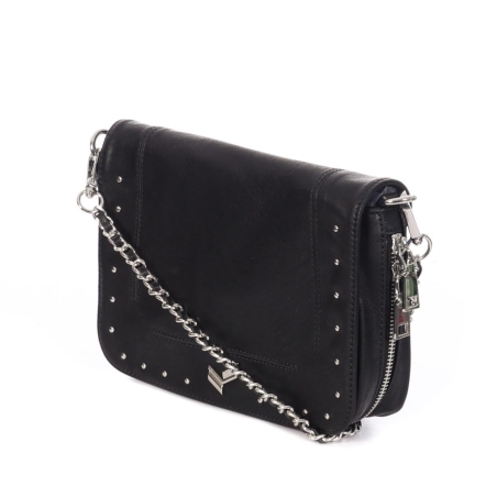 Sac à Bandoulière Noir Femme Kaporal LEONI