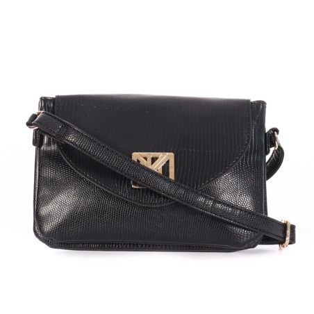 Sac à Bandoulière Noir Femme Manoukian SARAH