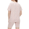 Ensemble Pyjama Blanc Fleuries Femme Mamalicious Biker