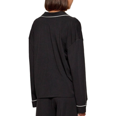 Pyjama Noir Femme Tommy Hilfiger UW0UW06142