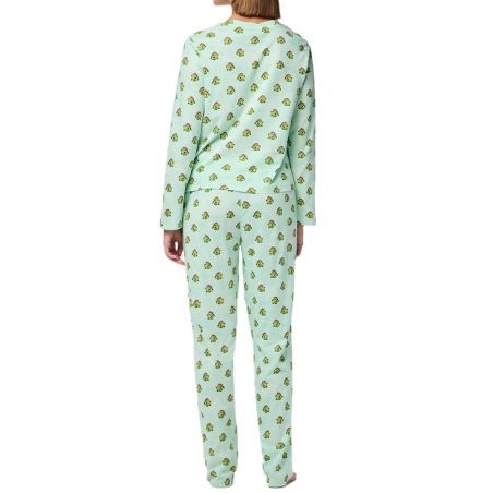 Pyjama Vert Femme Pieces Freya