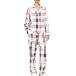 Pyjama Blanc/Marine/Rouge Femme Tommy Hilfiger Heritage