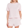 Pyjama Rose Femme Tommy Hilfiger Jersey
