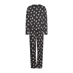 Pyjama Noir Femme Pieces Naya Xmas