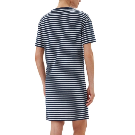 Chemise de Nuit Marine/Blanche Femme Tommy Hilfiger Stripe
