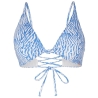 Haut de Maillot de bain Blanc/Bleu Femme O'Neill Charlotte