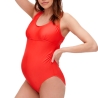 Maillots de bain de Grossesse Rouge Femme Mamalicious Veronica