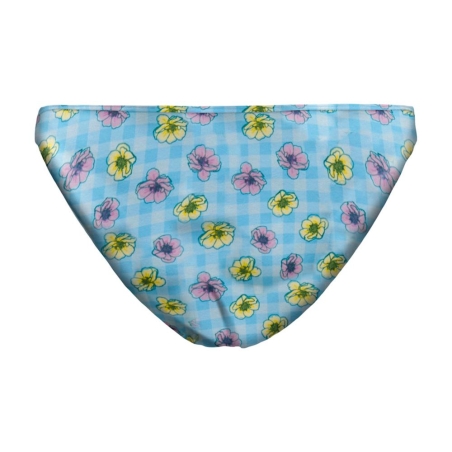 Bas de Bikini Bleu à fleurs Femme Only Elly