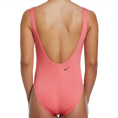 Maillot de bain 1 piece Rose Femme Nike U-back