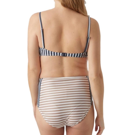 Maillot de bain de Grossesse Bleu/Marron Femme Mamalicious Vega