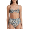 Maillot de bain Orange/Bleu Femme O'Neill Avalon
