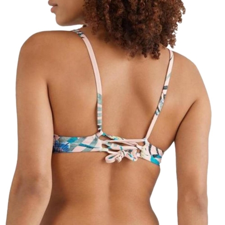 Haut de Maillot de bain Rose/Bleu Femme O'Neill Wave