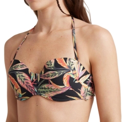 Haut de Maillot de bain Noir à Motifs Femme O'Neill Havaa