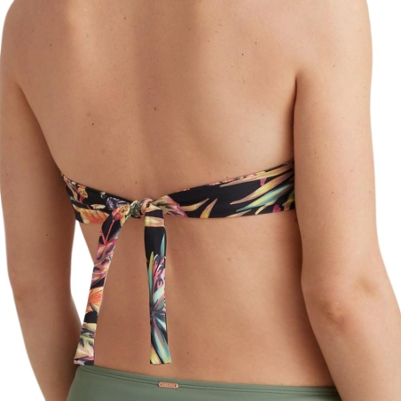 Haut de Maillot de bain Noir à Motifs Femme O'Neill Havaa
