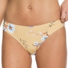 Bas de Bikini Jaune à fleurs Femme Roxy Lahaina Bay
