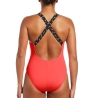 Maillot de bain 1 pièce Rouge Femme Nike Crossback