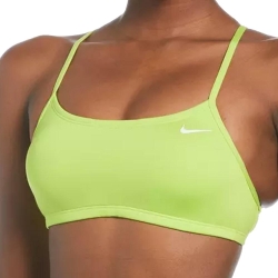 Haut de maillot de bain Vert Femme Nike Racerback312