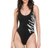 Maillot de bain Noir Femme Nike Back