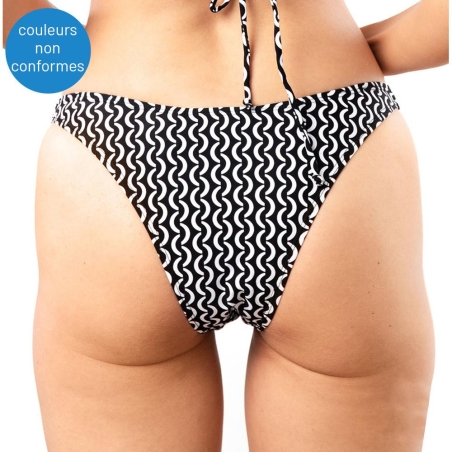 Bas de Bikini Bleu Roi Femme Sun Project Tanga