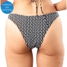 Bas de Bikini Bleu Roi Femme Sun Project Tanga