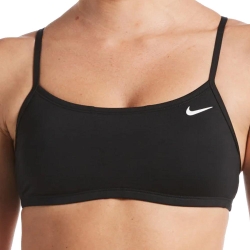 Haut de maillot de bain Noir Femme Nike Racerback