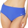 Bas de Bikini Bleu Roi Femme Sun project Tanga Haut
