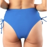 Bas de Bikini Bleu Roi Femme Sun project Tanga Haut