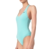 Maillot de bain 1 pièce Turquoise Femme Nike Crossback