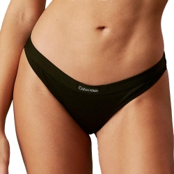 Bas de Maillots de bain Noir Femme Calvin Klein Jeans Curved Delta