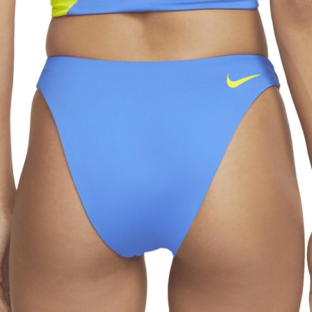 Bas de maillot de bain Bleu/Vert Femme Nike Reversible