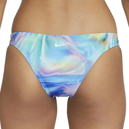 Bas de maillot de bain Bleu Femme Nike Cheeky