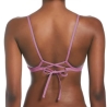 Haut de maillot de bain Violet Femme Nike Lace Up