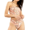 Maillot de bain Orange/Bleu Femme O'Neill Longline
