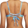 Haut de maillot de bain Bleu Femme Nike Lace Up