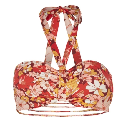 Haut de Maillot de bain Rouge Femme O'Neill Retro
