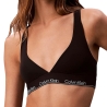 Haut de Maillot de Bain Noir Femme Calvin Klein Jeans Racerback