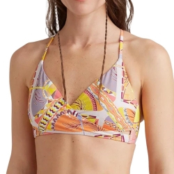 Haut de maillot de bain Rose/Jaune Femme O'Neill Baay