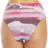 Bas de maillot de bain Bordeaux Femme Nike Reversible
